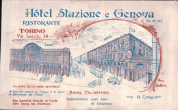 Hôtel Stazione E Genova TORINO - Bares, Hoteles Y Restaurantes