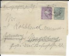 Sydney 18.7.1895 Nach Magdeburg - Cartas & Documentos