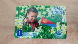 Israel-eritrea Call-(4)-(31.10.2012)-(500units)-bezeq International-used Card - Eritrea