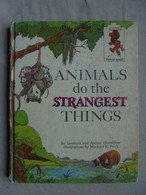 Ancien - Petit Livre Illustré Pour Enfant - Animal's Do The Strangest Things - Libros Ilustrados