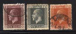 NOUVELLE ZELANDE / NEW ZEALAND / ENTRE 163 ET 166 - Usados