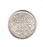 BELGIQUE MORIN N° 203 UNC 1907 FL . (SP35) - 50 Centimes