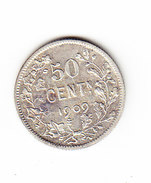 BELGIQUE MORIN N° 205 UNC 1909 FL . (SP36) - 50 Cents