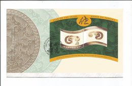 Canada Scott # 1884 Year Of The Snake Souvenir Sheet - 2001-2010