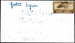 Italia/Italie/Italy: Piccola Lettera, Small Letter, Petite Lettre - Poste Aérienne