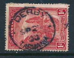 TASMANIA, Postmark  DERBY - Oblitérés