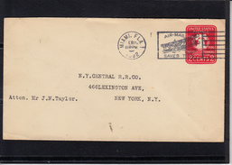 US POSTAGE  Entier " 1926 SESQUICENTENNIAL EXPOSITION - 2c " Cachet AERIEN De MIAMI.  1932 Pour N.YORK - 1921-40