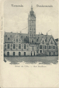 Termonde.  -  Hôtel De Ville  -  De Ruyter  -  1899 - Dendermonde
