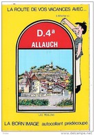 ALLAUCH -  Blason Adhésif - Allauch