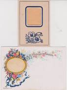 Lot 2 Cartes ( 9 X13 Et 7x10 ) Porte - Photo - Other & Unclassified