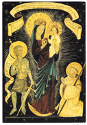 83 - COTIGNAC - Sanctuaire Notre Dame De Grâces - Icône ... Vierge Marie - Arts Graphiques N° 1580 - Vierge à L'enfant - Cotignac
