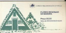 PORTUGAL 1981 Madeira Flowers Mint Complete Stamp Booklet - Carnets