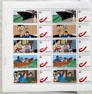 2011--DUOSTAMP 10 T. TINTIN ET LA LICORNE SPILBERG Du 18 Aout - Zonder Classificatie