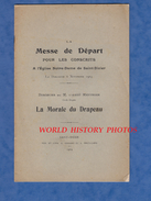 Livret Ancien De 1904 - SAINT DIZIER ( Haute Marne )- Messe De Départ Pour Les Conscrits à L'Eglise Notre Dame - Drapeau - Champagne - Ardenne