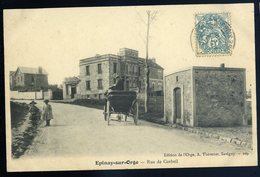 Cpa Du  91  Epinay Sur Orge -- Rue De Corbeil    YPO4 - Epinay-sur-Orge