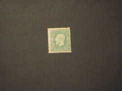 CONGO BELGA - 1886 RE  5 C., (dente Mancante) - NUOVO(+) - 1884-1894