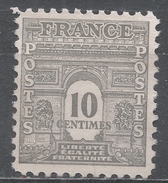 France 1944. Scott #476 (M) Arc De Triomphe - 1944-45 Triumphbogen