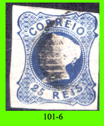 Portogallo-101.6 - 1853 - Y&T: N. 2 (o) Privo Di Difetti Occulti. - Used Stamps
