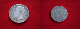 Belgique : 1 Franc 1887 Léopold II Koning Der Belgen. Argent, Silver - 1 Franc
