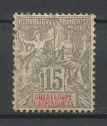 GUADELOUPE 1900 N° 42 Oblitéré Used TTB Cote 3 € Protectorat Français - Neufs