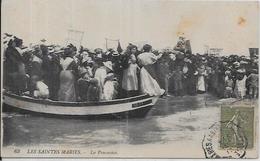 CPA Saintes Maries De La Mer Camargue Circulé Bohémiens - Saintes Maries De La Mer