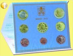 Vatican 2012 : Coffret BU Des 8 Pièces - Vaticano (Ciudad Del)