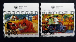 UNO-Genf 541/2 Oo/ESST, Internationaler Tag Der Familie - Used Stamps