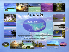 Aitutaki 2010, Tourism, Limited Numbered Edition, BF - Aitutaki