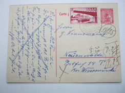 1955 , Ganzsache  Mit Zusatzfrankatur , Absender Aus Bretzenheim - Cartas & Documentos