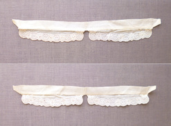 Col Dentelle Ancien Guipure Broderie Coton - Pizzi, Merletti E Tessuti