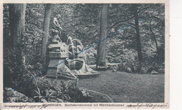 AK Meiningen - Bechsteindenkmal Mit Märchenbrunnen  (26274) - Meiningen