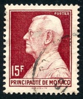 MONACO 1948 - Yv. 305B Obl.   Cote= 4,00 EUR - Prince Louis II ..Réf.MON20248 - Gebraucht