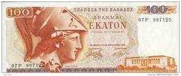 Billet 100 D .  1978 .   ETAT  FDC . - Griekenland