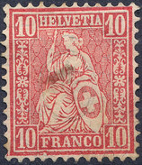 Stamp Switzerland 1881  10c Mint Lot#37 - Neufs