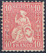 Stamp Switzerland 1881  10c Mint Lot#39 - Ungebraucht