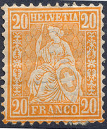 Stamp Switzerland 1881  20c Mint Lot#57 - Ongebruikt