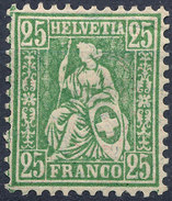 Stamp Switzerland 1881  25c Mint Lot#62 - Nuovi