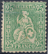 Stamp Switzerland 1881  25c Mint Lot#67 - Nuovi