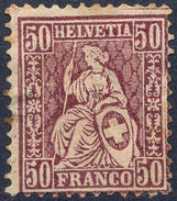 Stamp Switzerland 1881  50c Mint Lot#86 - Ungebraucht