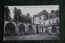 Abbaye De Saint WANDRILLE, Vue Prise De La Cour Du Cloître. - Saint-Wandrille-Rançon