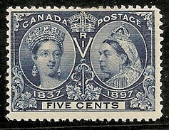 CANADA 1897 - Yvert #42 - MLH * - Unused Stamps