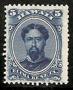 HAWAI 1861 - Yvert #24 - Sin Goma (*) - Hawai