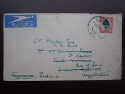 1935 SOUTH AFRICA AIRMAIL BLOEMFONTEIN COVER To SCOTLAND - Unclassified