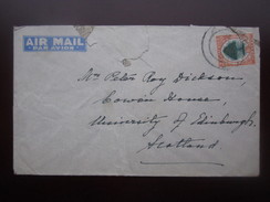 1935 SOUTH AFRICA AIRMAIL COVER To SCOTLAND - Ohne Zuordnung