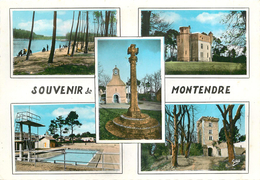 MONTENDRE LES PINS - Carte Multi-vues. - Montendre