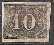 BRASIL 1850/66 - Yvert #11 - MLH * - Ungebraucht