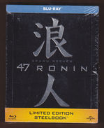 AC - 47 RONIN KEANU REEVES BLURAY LIMITED EDITION COLLECTOR'S STEELBOOK 2013 UNOPENED BRAND NEW - Fantascienza E Fanstasy