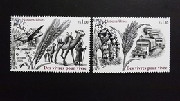 UNO Genf 528/9 Oo/ESST, Nahrung Ist Leben - Used Stamps