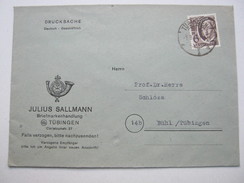 1948 , Tübingen , Firmenbeleg Mit Stempel - Sonstige & Ohne Zuordnung