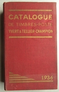 CATALOGUE YVERT & TELLIER 1936 "MONDE" (ref CAT62) - Frankreich